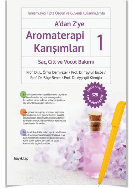 A’dan Z’ye Aromaterapi Karışımları-1 - Alfa Kalem