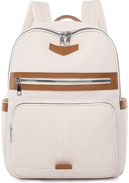 Şık, Kontrast Renkli, Büyük Kapasiteli, Dış Mekan Seyahati Sırt Çantası (Yurt Dışından)