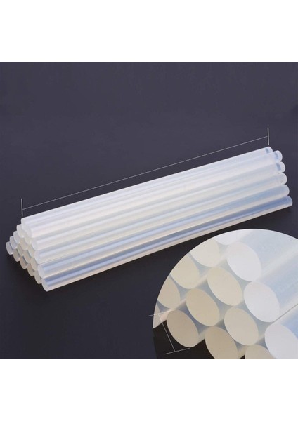 Proft Mum Silikon Şeffaf Kalın 12X300 mm (1 Kglık Paket) modelleri
