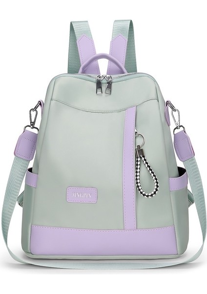 Basit Edebi ve Zıt Renkli Çok Işlevli Seyahat Sırt Çantası (Yurt Dışından)