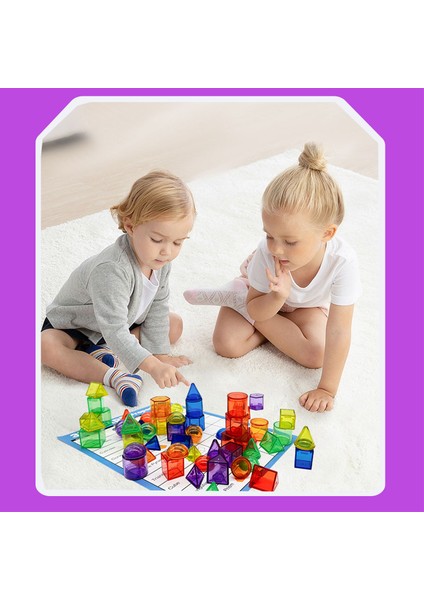 Konserve Erken Eğitim Öğretim Yardımcıları Üç Boyutlu Geometri Montessori Anaokulu Konserve Öğretim Yardımcıları (Yurt Dışından)