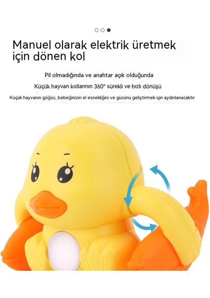 Çocuk Yuvarlanan Maymun Elektrikli Ses Kontrollü Dokunmatik Çift Sensörlü Ses ve Hafif Müzik Bebek Öğrenme Emekleme Rehberli Yuvarlanan Oyuncak (Yurt Dışından)