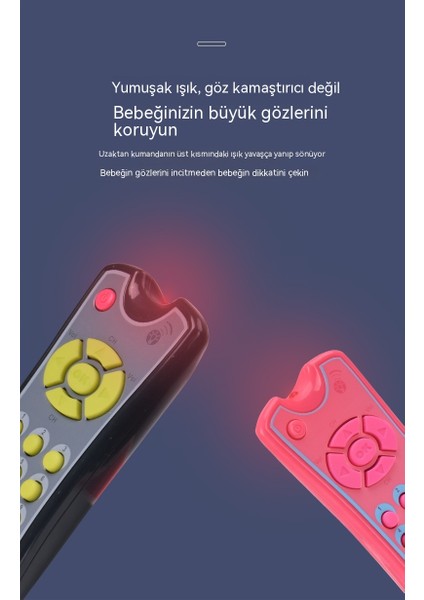 Bebek Tv Simülasyonu Uzaktan Kumanda Çocuk Müzik ile Ingilizce Öğrenme Uzaktan Kumanda Erken Eğitim Eğitici Bilişsel Oyuncaklar (Yurt Dışından)