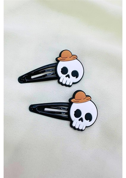 Halloween Cadılar Bayramı Çıtçıt Saç Tokası 2 Adet