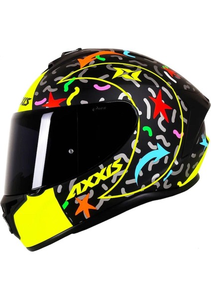 Axxıs Draken Crazy Matt Fluor - Yellow