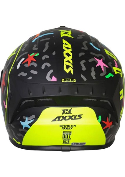 Axxıs Draken Crazy Matt Fluor - Yellow fırsatları