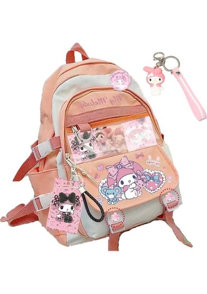Kız Için Cinnamoroll Karikatür Okul Sırt Çantası (Yurt Dışından)