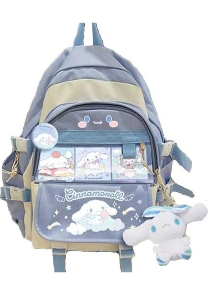Kız Için Cinnamoroll Karikatür Okul Sırt Çantası (Yurt Dışından)
