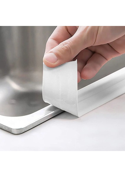 Su Geçirmez Sizdirmaz Bant Ev Küvet Lavabo Mutfak Kenar Bandı Su Geçirmez 3,2 m x 38 Beyaz Bant modelleri