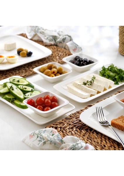 Weekend Kahvaltı Takımı 32 PARÇA-BEYAZ04