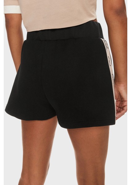 Britney Pamuklu Relaxed Fit Cepli Short V3GD13KB3P2 Bayan Short V3GD13 KB3P2 Jblk