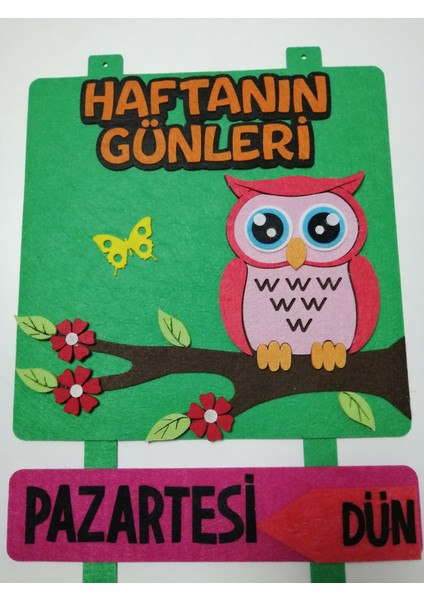 Haftanın Günleri (Keçe Eğitim Materyali) fiyatları