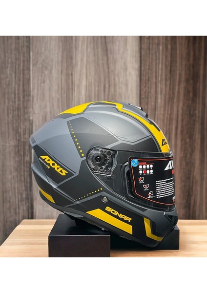 Axxıs Draken S Sonar C3 Matt Yellow fırsatları