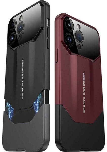 iPhone 14 Pro Max Kılıf Çift Parçalı Mıknatıs Tasarımlı Redclick Pro Ikili Kapak indirimleri