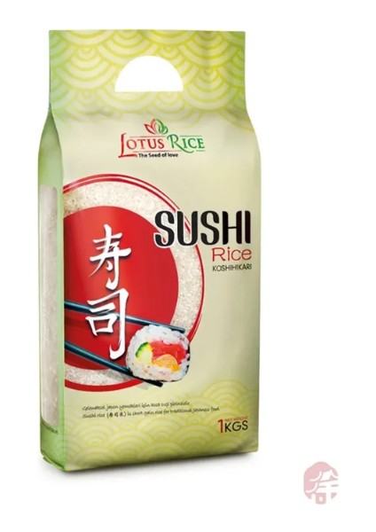 Premium Koshihikari Sushi Pirinç ( Premium Koshihikari Sushi Rice ) - 1000G