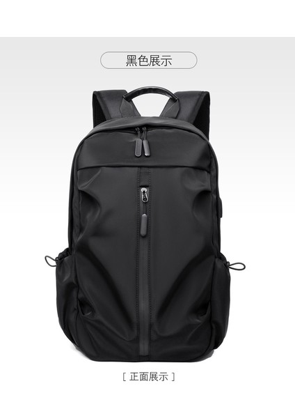 Erkek Yeni Sırt Çantası Büyük Kapasiteli Bilgisayar Çantası Sırt Çantası Öğrenci Okul Çantası Seyahat Sırt Çantası (Yurt Dışından)