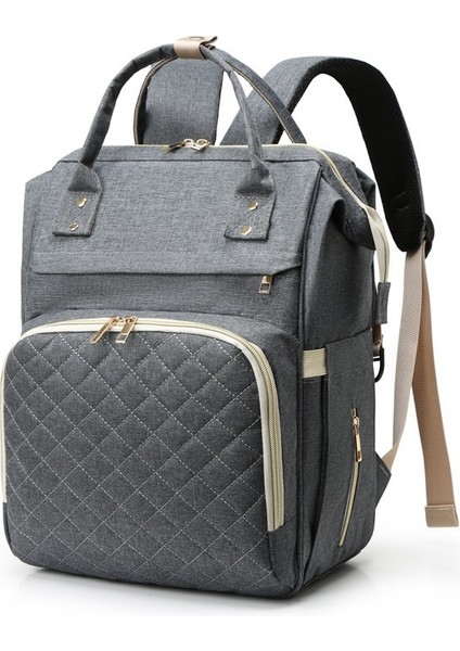 Mumya Çantası, Büyük Kapasiteli Anne Çantası, Kullanışlı Anne ve Bebek Malzemeleri Saklama Nakış Ipliği, Yaşlanmayı Azaltan Doğum Çantası (Yurt Dışından)