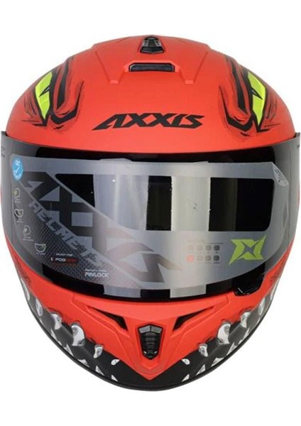 Axxıs Draken Forza B5 Matt Red fırsatları