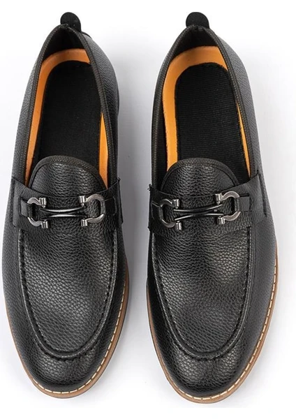 Erkek Rok Loafer Yumuşak Ayakkabı ROK.230 Siyah