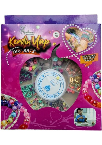 Kendin Yap Takı Set Elma Kutulu 1212