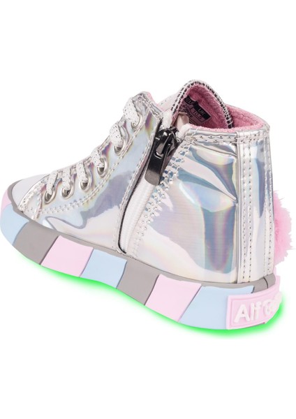 Kaptan Junior Ortopedik Unicorn Işıklı Kız Sneakers Balfk 500