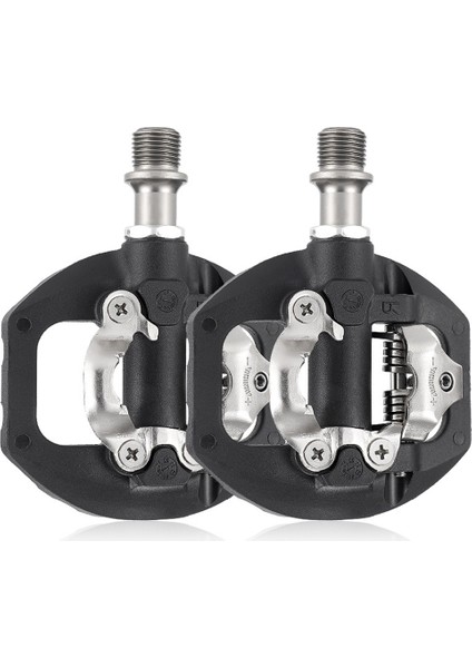 Bisiklet Kilidi Pedalı 2 In 1 Cleat ile Spd Sistemi Için Mtb Yol Alüminyum Kaymaz Mühürlü Rulman Kilidi Bisiklet Aksesuarları (Yurt Dışından) fiyatları