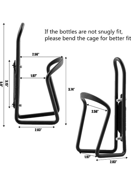 Alüminyum Alaşımlı Su Şişesi Kafesi Balık Pulu Kaynak Bardak Tutucu Bisiklet Su Şişesi Braketi (Yurt Dışından) indirimleri