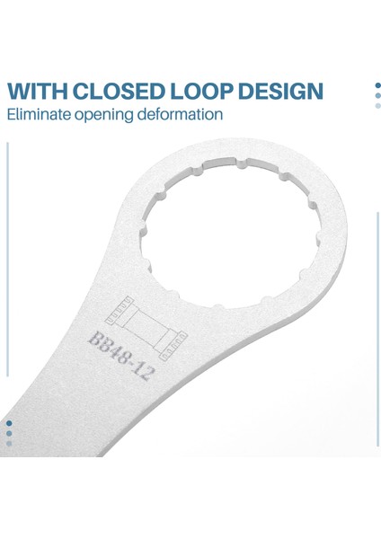 Bisiklet Alt Braket Anahtarı Anahtarı Onarım Aracı BB48-12 12 Diş Praxis Works M30 Osbb (Yurt Dışından) fırsatları