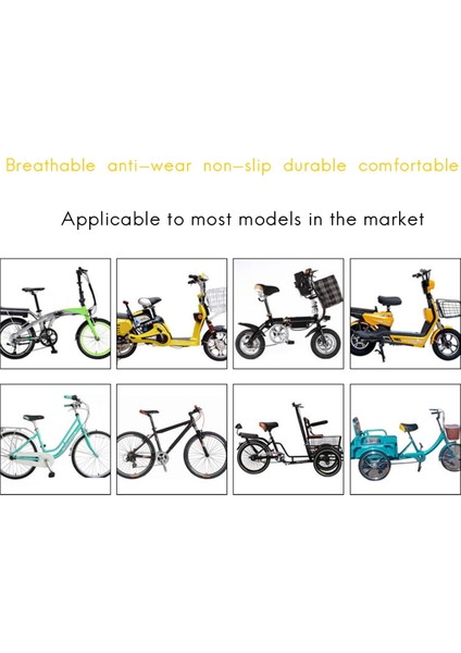 Elektrikli Bisiklet Koltuğu Akülü Araba Yumuşak Eyer Elektrikli Bisiklet Koltuk Minderi Koltuk Büyütülmüş Kalın Koltuk (Yurt Dışından) indirimleri