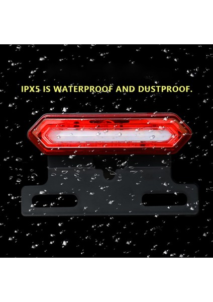 48 V Ebike Kuyruk Işık LED Güvenlik Uyarı Arka Lamba Elektrikli Bisiklet Için Su Geçirmez Sm Konektörü Kuyruk Işık (Yurt Dışından) fiyatları