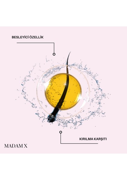 x Mucizevi Saç Güzelleştirici Krem 300 ml - Keratinli Saç Kremi Durulama Gerektirmez fiyatları