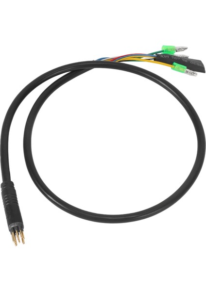 1 Adet 60 cm E-Bisiklet 9pin Motor Dönüştürme Uzatma Kablo Kordonu Su Geçirmez Konnektör Bafang Ön Arka Tekerlek Göbeği Motorları (Yurt Dışından)