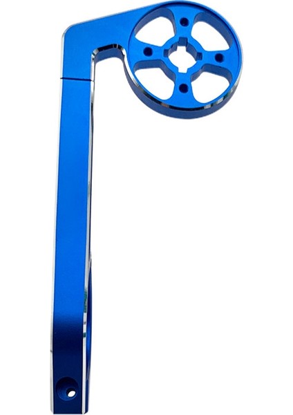 Bisiklet Bilgisayarı Montaj Braketi Bisiklet Gidon Montaj Tutucu Bisiklet Kronometre Kamera Tutucu Garmın Bryton Gopro, Mavi (Yurt Dışından)