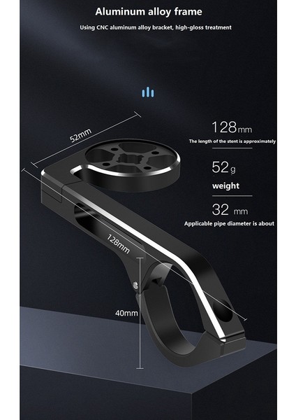 Bisiklet Bilgisayarı Montaj Braketi Bisiklet Gidon Montaj Tutucu Bisiklet Kronometre Kamera Tutucu Garmın Bryton Gopro, Mavi (Yurt Dışından) fiyatları