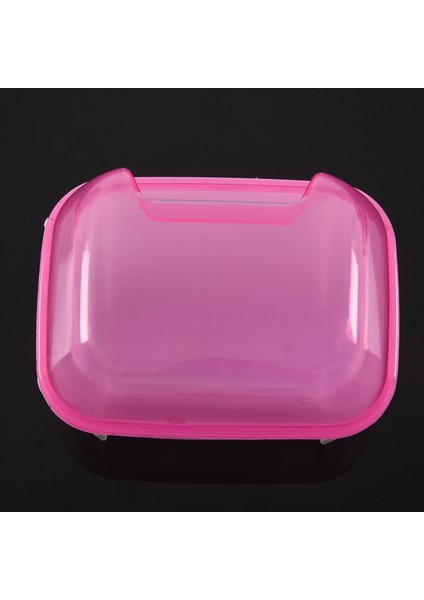 Pembe Beyaz Küçük Hamster Banyo Kum Kafesi Pet Banyo 10 x 7 x 7 cm (Yurt Dışından)