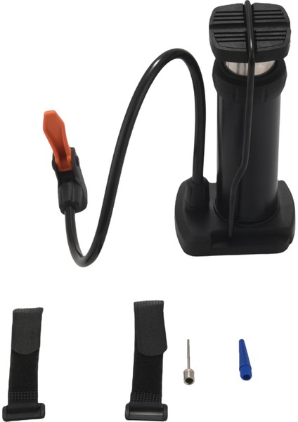 Mini Bisiklet Taşınabilir Pompa Presta ve Schrader Valfleri Tüm Bisikletler Için Ekstra Valf ve Gaz Iğnesi, Ücretsiz Pompa Askıları (Yurt Dışından)