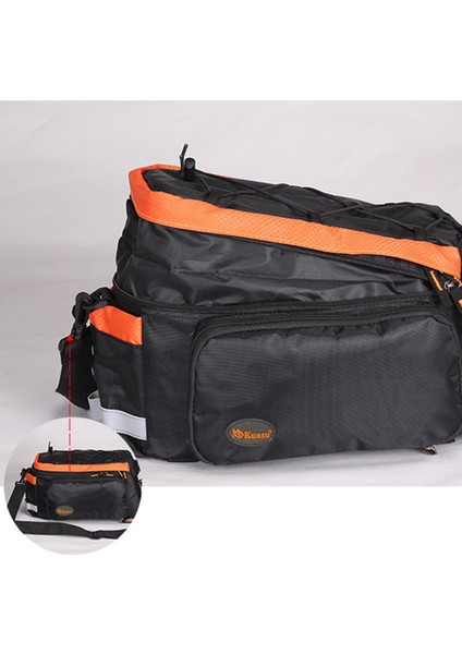 Bisiklet Su Geçirmez Pannier Çanta Büyük Kapasiteli Dayanıklı Arka Koltuk Bagaj Çantası Bagaj Taşıyıcı Bisiklet Kılıfı, Kırmızı (Yurt Dışından) indirimleri