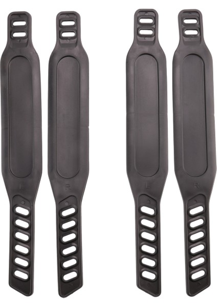 Çift Bisiklet Pedal Askıları Ayarlanabilir Uzunluk Evrensel Pedal Askıları Iplik Egzersiz Döngüsü Ev Veya Spor Salonu Için (Yurt Dışından)