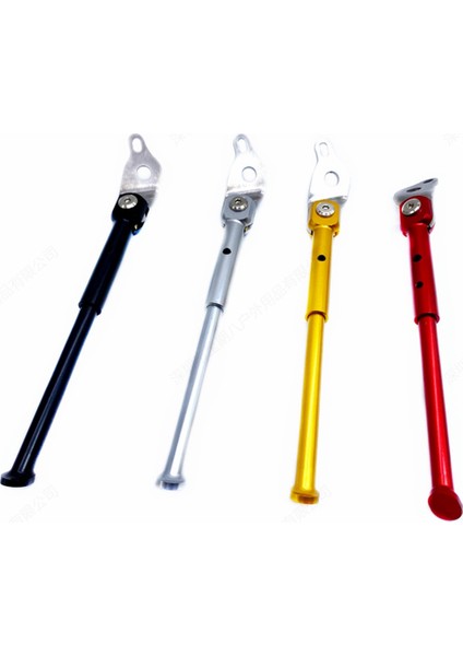 Katlanır Bisiklet Kickstand Park Standı Alüminyum Alaşımlı Cnc Ultralight Kickstand K3 Plus Bisiklet Standı, Kırmızı (Yurt Dışından)