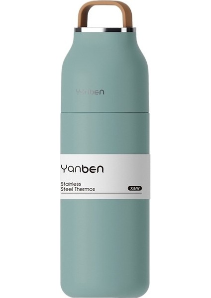 Termos Paslanmaz Çelik Reklam Hediyelik Su Bardağı Taşınabilir Saplı Su Şişesi (Yurt Dışından)