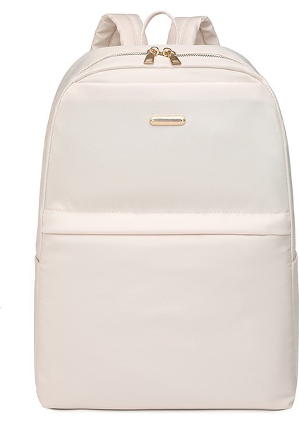 Basit ve Çok Yönlü Düz Renkli Seyahat Bilgisayarı Sırt Çantası (Yurt Dışından)