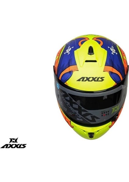 Axxıs Draken Garglen Matt Fluor Orange