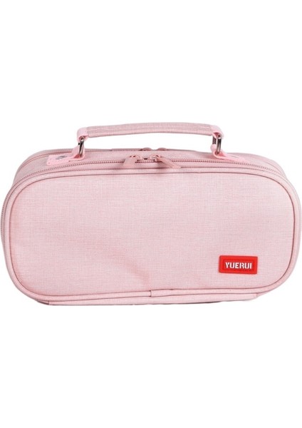 Büyük Kapasiteli Kanvas Öğrenci Kalem Kutusu (Yurt Dışından)