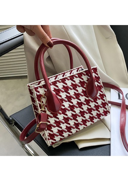 Basit Bayanlar Tek Omuz Büyük Kapasiteli Çanta Kadınların Popüler Yeni Trendy Moda Tüm Maç Çantası (Yurt Dışından)