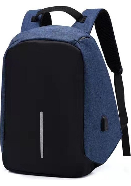 Erkek Sırt Çantası Notebook Sırt Çantası Okul Çantası USB (Yurt Dışından)