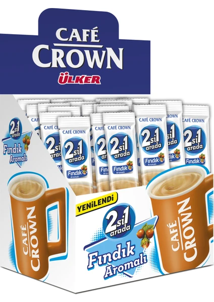 Cafe Crown 2'si 1 Arada Fındıklı 11 Gr. x 24 Adet