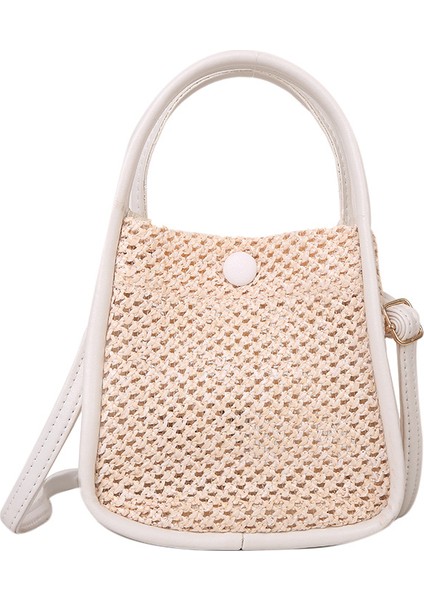 Yeni Stil Taşınabilir Dokuma Çanta Moda Yabancı Stil Messenger Küçük Çanta Basit ve Popüler Bayan Omuz Cep Telefonu Çantası (Yurt Dışından)