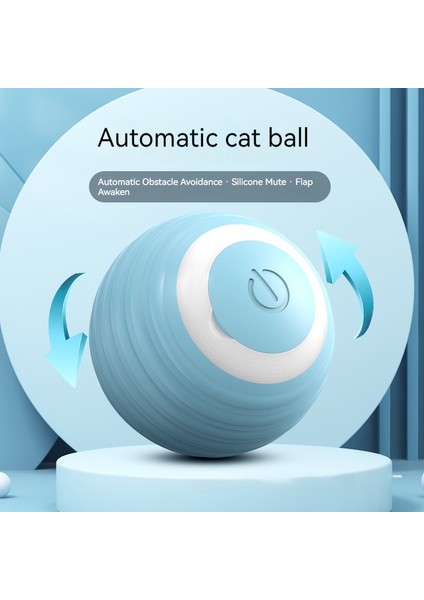 Pet Toy Electric Gravity Rolling Ball Teeth Grinding And Bite Resistant (Yurt Dışından)