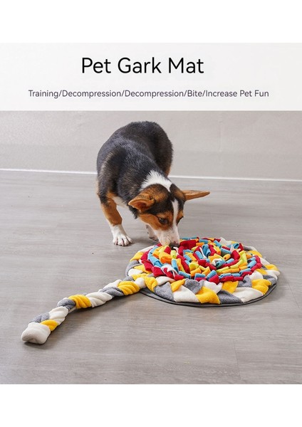 Evcil Hayvan Şekeri Koklama Matı, Dekompresyon Eğitim Matı, Köpek Oyuncağı (Yurt Dışından)