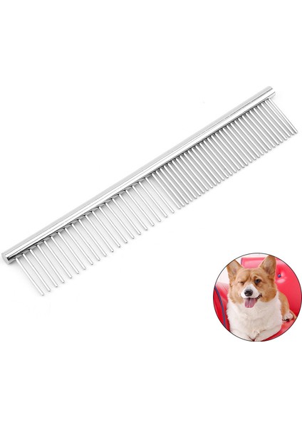 Paslanmaz Çelik Evcil Hayvan Tarağı, Köpek Düz Tarağı, Köpek Düğüm Tarağı, Evcil Hayvan Bakım Aletleri (Yurt Dışından)